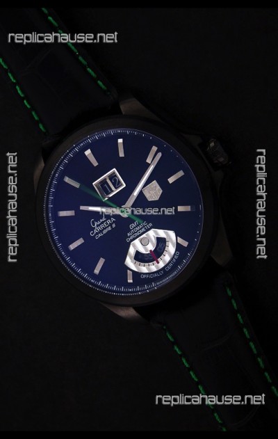 Tag Heuer Grand Carrera Calibre 8 Swiss Automatic PVD Watch