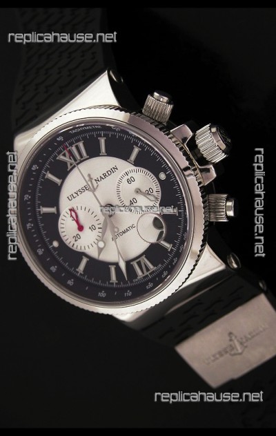 Ulysse Nardin No.239 Swiss Automatic Watch in Black&White Dial