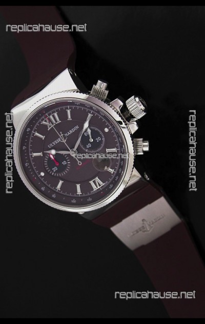 Ulysse Nardin UN No.250 Swiss Automatic Watch in Chocolate Dial
