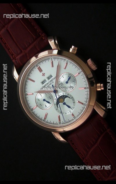 Vacheron Constantin Perpetual Calendar Japanese Watch in Rose Gold