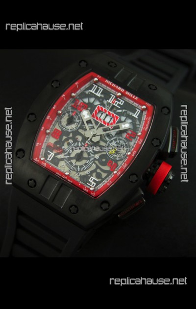 Richard Mille RM011 Filipe Massa PVD Casing Edition Swiss Replica Watch