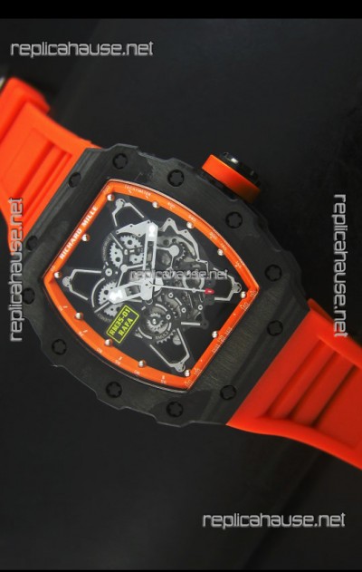 Richard Mille RM35-01 Rafael Nadal Edition Swiss Replica Watch in Orange Indexes