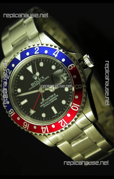 Rolex GMT Masters II Swiss Replica Watch - Updated 2013 Movement