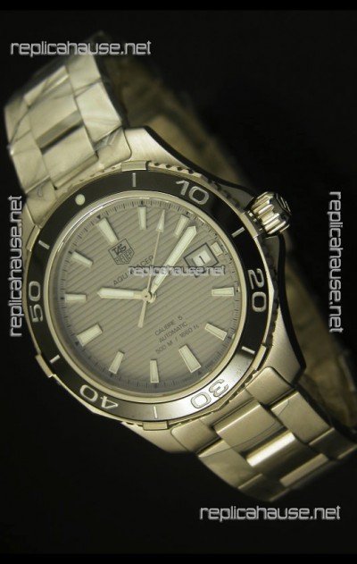 Tag Heuer Aquaracer Calibre 5 Grey Dial Swiss Watch - 1:1 Mirror Edition
